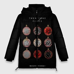 Куртка зимняя женская Twenty One Pilots: New year, цвет: 3D-черный