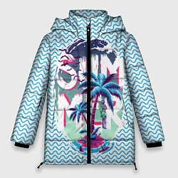 Куртка зимняя женская Summer End, цвет: 3D-светло-серый