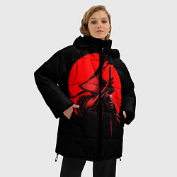 Куртка зимняя женская Сила самурая, цвет: 3D-светло-серый — фото 2