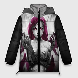 Куртка зимняя женская Cute Demon, цвет: 3D-черный