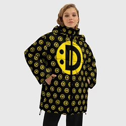 Куртка зимняя женская Улыбака, цвет: 3D-черный — фото 2