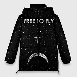 Куртка зимняя женская Free to Fly, цвет: 3D-красный
