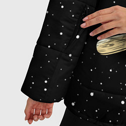 Куртка зимняя женская Сладкая ракета, цвет: 3D-черный — фото 2