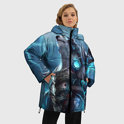 Куртка зимняя женская Вербер, цвет: 3D-черный — фото 2