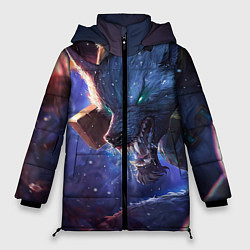 Куртка зимняя женская Warwick, цвет: 3D-черный