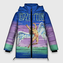 Куртка зимняя женская Led Zeppelin: Angel, цвет: 3D-красный