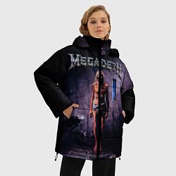 Куртка зимняя женская Megadeth: Madness, цвет: 3D-черный — фото 2