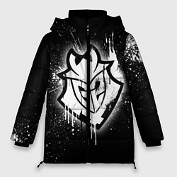 Куртка зимняя женская Gamers 2: Black collection, цвет: 3D-красный
