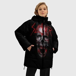 Куртка зимняя женская Slayer: Wild Skull, цвет: 3D-черный — фото 2