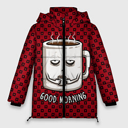 Куртка зимняя женская Good Morning, цвет: 3D-красный
