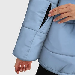 Куртка зимняя женская Мороженое, цвет: 3D-светло-серый — фото 2