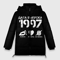 Куртка зимняя женская Дата выпуска 1997, цвет: 3D-черный