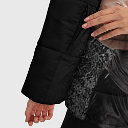 Куртка зимняя женская Dwayne Johnson, цвет: 3D-светло-серый — фото 2