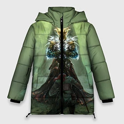 Куртка зимняя женская TES: Heaven Knight, цвет: 3D-светло-серый