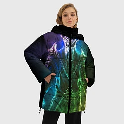Куртка зимняя женская TES 6, цвет: 3D-черный — фото 2
