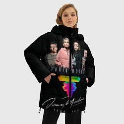 Куртка зимняя женская Tokio Hotel: Dream Band, цвет: 3D-черный — фото 2