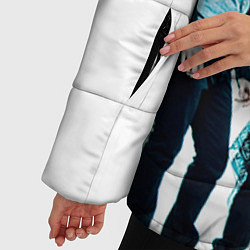 Куртка зимняя женская Paparoach Band, цвет: 3D-черный — фото 2