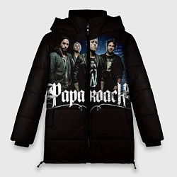 Куртка зимняя женская Paparoach: Black style, цвет: 3D-черный