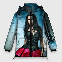 Куртка зимняя женская Evanescence, цвет: 3D-черный
