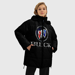 Куртка зимняя женская Buick, цвет: 3D-красный — фото 2