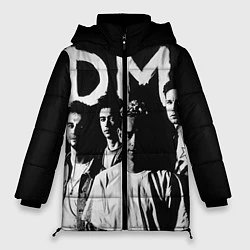 Женская зимняя куртка Depeche mode: black