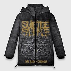 Куртка зимняя женская Suicide Silence: The Black Crown, цвет: 3D-черный
