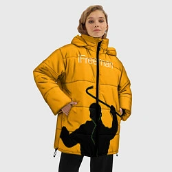 Куртка зимняя женская IFreeman, цвет: 3D-красный — фото 2