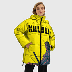 Куртка зимняя женская Kill Bill, цвет: 3D-красный — фото 2