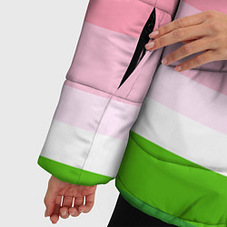 Куртка зимняя женская Арбузик, цвет: 3D-светло-серый — фото 2