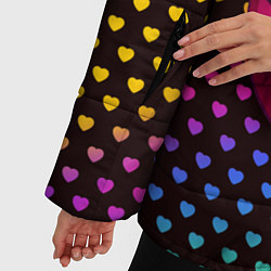 Куртка зимняя женская Pop art, цвет: 3D-черный — фото 2