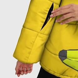 Куртка зимняя женская Just Banana (Yellow), цвет: 3D-светло-серый — фото 2