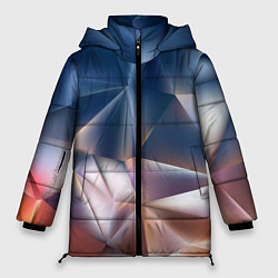 Куртка зимняя женская Abstract, цвет: 3D-черный