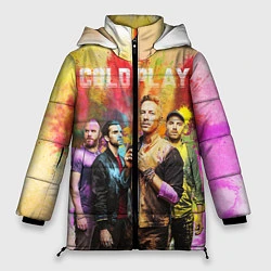 Куртка зимняя женская Coldplay, цвет: 3D-красный