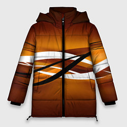 Куртка зимняя женская Горизонталь, цвет: 3D-черный