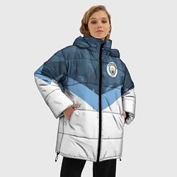 Куртка зимняя женская Manchester City FC: Sport, цвет: 3D-красный — фото 2