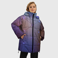 Куртка зимняя женская НЕЙРОННАЯ СЕТЬ NEURAL NETWORK, цвет: 3D-черный — фото 2