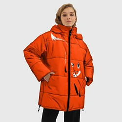 Куртка зимняя женская Лисица, цвет: 3D-черный — фото 2