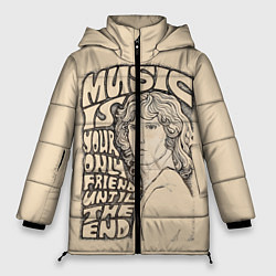 Куртка зимняя женская The Doors: Until the end, цвет: 3D-красный