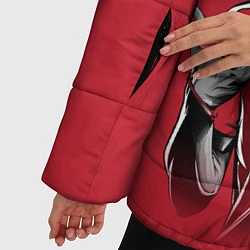 Куртка зимняя женская FC MU: Pogba, цвет: 3D-черный — фото 2