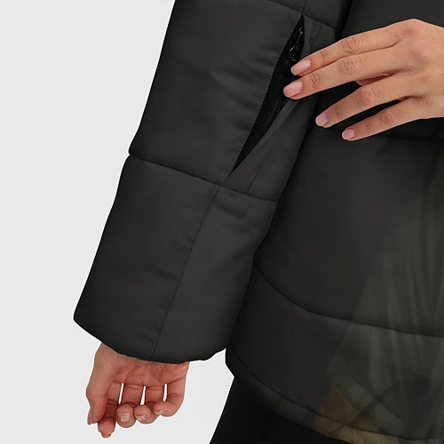 Женская зимняя куртка Mr Peanutbutter / 3D-Светло-серый – фото 5
