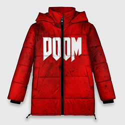 Куртка зимняя женская DOOM: Marsian Blood, цвет: 3D-черный