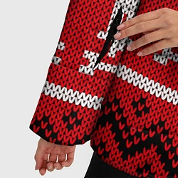 Куртка зимняя женская Skillet: New Year, цвет: 3D-черный — фото 2