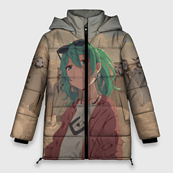 Куртка зимняя женская Vocaloid, цвет: 3D-черный
