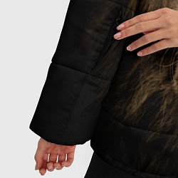 Куртка зимняя женская Львиный взгляд, цвет: 3D-светло-серый — фото 2