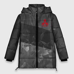 Куртка зимняя женская MITSUBISHI SPORT, цвет: 3D-красный