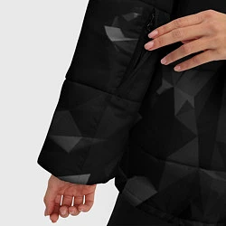 Куртка зимняя женская Audi: Black Poly, цвет: 3D-черный — фото 2