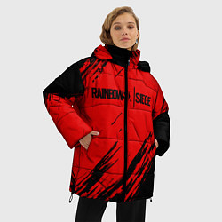 Куртка зимняя женская R6S: Red Style, цвет: 3D-черный — фото 2