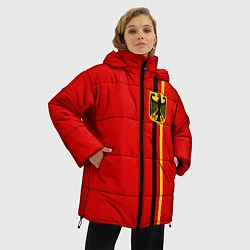 Куртка зимняя женская Германия, цвет: 3D-черный — фото 2