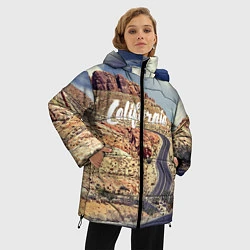 Куртка зимняя женская California Way, цвет: 3D-черный — фото 2