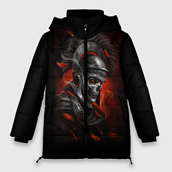 Куртка зимняя женская Мертвый легионер, цвет: 3D-светло-серый